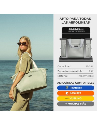 BOLSA VIAJE EXPANDIBLE NUMADA GRIS