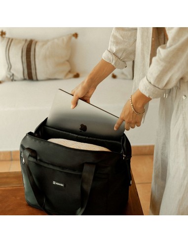 BOLSA VIAJE EXPANDIBLE NUMADA NEGRA