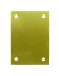 PLACA CIEGA LAT.PUL 90X250