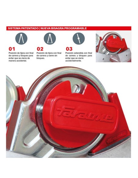 ESCALERA TELESCÓPICA FARAONE TELES T5