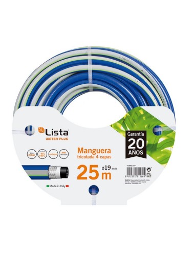 MANGUERA TRICOTADA PLUS LISTA 19 MM 50 M