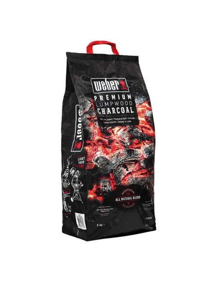 SACO CARBÓN VEGETAL 5 KG. WEBER
