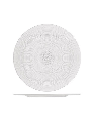 JGO.6 PLATOS LLANOS VIDRIO CIRCLE 27 CM.