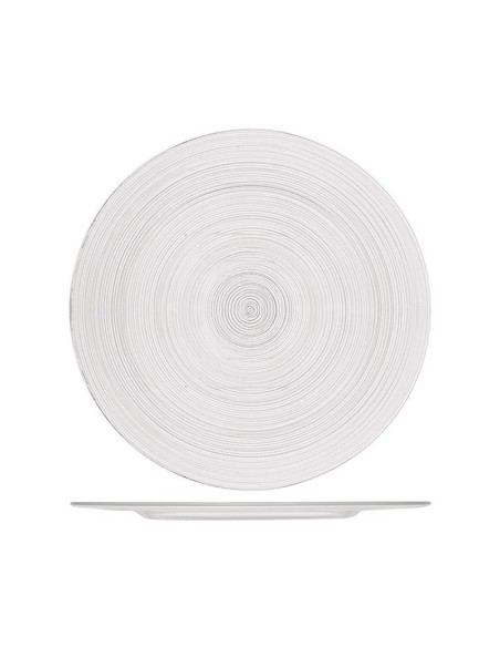 JGO.6 PLATOS LLANOS VIDRIO CIRCLE 27 CM.