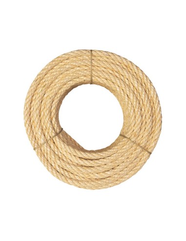 CUERDA SISAL F.NATURAL 6MMX10M.EHS