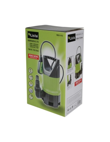 BOMBA AGUAS SUCIAS 750 W.