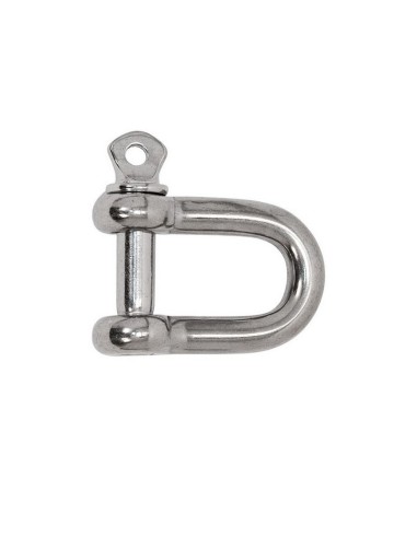 GRILLETE RECTO 6MM. INOX A316. 10 unid.