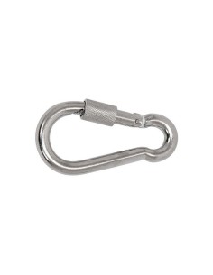 MOSQUETON MUELLE TUERCA 6MM. 10 unid.