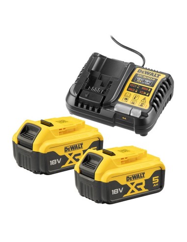 KIT 2 BATERIA 5,0 Ah XR 18 + CARGADOR XR