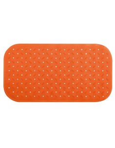 ALFOMBRA BAÑERA CLASSIC 36X76CM. NARANJA