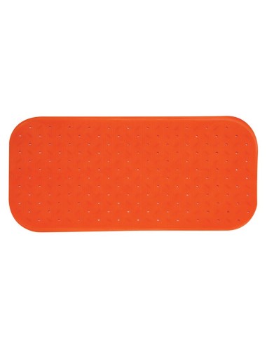 ALFOMBRA BAÑERA CLASSIC 36X97CM. NARANJA