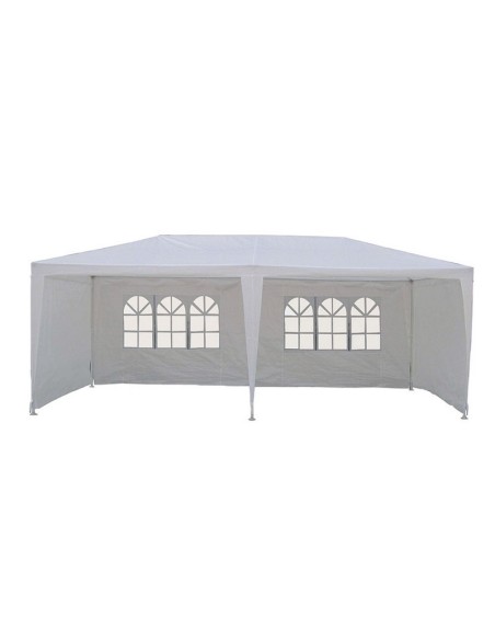 CARPA RAFIA BLANCA 3X6 M.