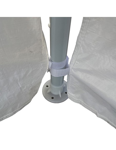 CARPA RAFIA BLANCA 3X6 M.