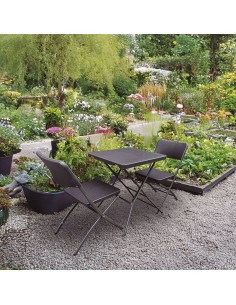 CONJUNTO MESA + 2 SILLAS PLEGABLE 2