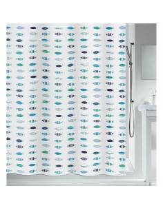 CORTINA BAÑO POLIEST.180X200 SANTORINI