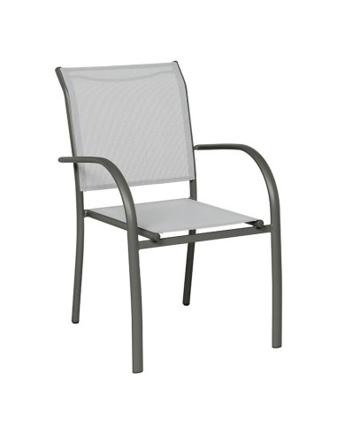 SILLA ALUM/ACERO TEXTIL.GRAFITO/GRIS