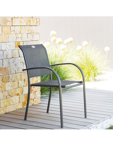 SILLA ALUM/ACERO TEXTIL.GRAFITO/GRIS