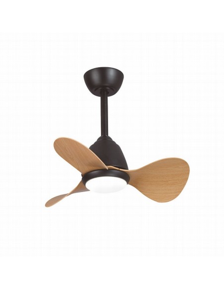 VENTILADOR TECHO LED NEGRO HABITEX 33BK