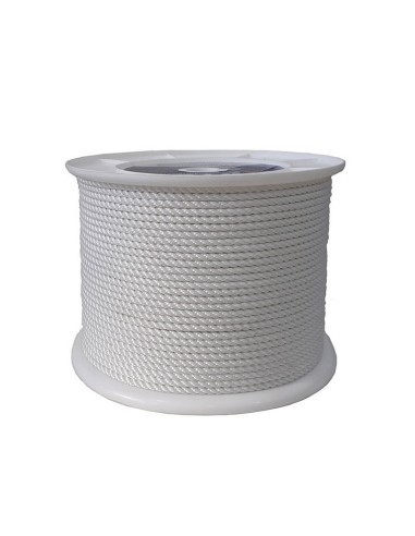 CUERDA POLIESTER 3C 6 MM BLANCO EHS