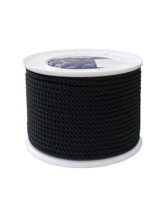 CUERDA POLIESTER 3C 8 MM NEGRO EHS