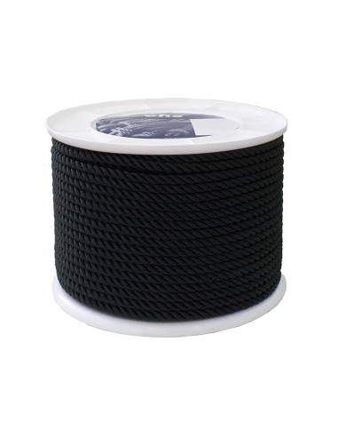 CUERDA POLIESTER 3C 8 MM NEGRO EHS