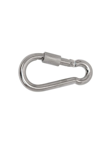 MOSQUETON MUELLE TUERCA 8MM. 10 unid.