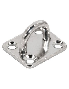 ASA AMARRE C/PLACA 6MM. INOX A316 10 ud.