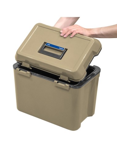 NEVERA RÍG. 25 L BEIGE HABITEX DAKAR