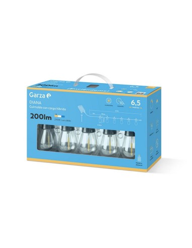 GUIRNALDA SOLAR DIANA 200LM 27K