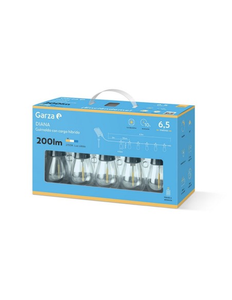 GUIRNALDA SOLAR DIANA 200LM 27K