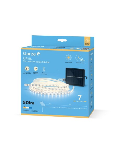 TIRA LED SOLAR URIEL 50LM 30K