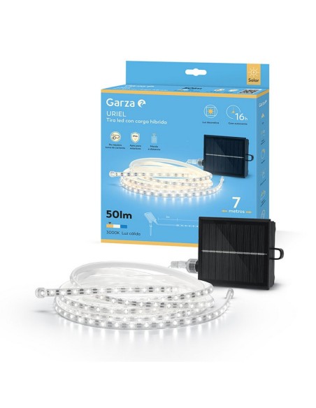 TIRA LED SOLAR URIEL 50LM 30K
