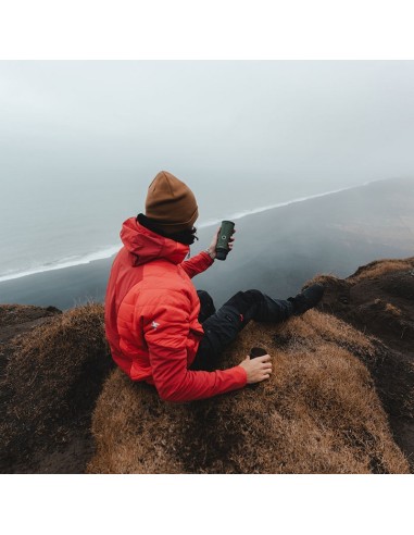 MÁQUINA DE CAFÉ EXPRESO PORTÁTIL VERDE