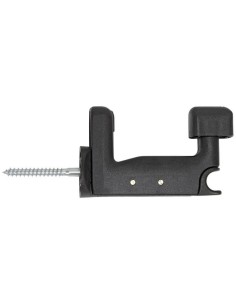 RETENEDOR  PLASTICO CORTO  NEGRO