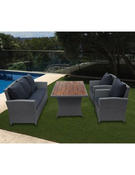 SET JARDIN LAKE 4 PIEZAS