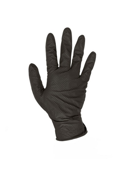 GUANTE NITRILO DESECHABLE WORK-13 NG T9