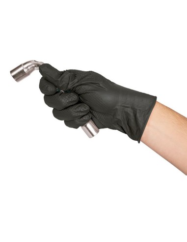 GUANTE NITRILO DESECHABLE WORK-13 NG T10