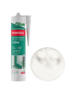 SILICONA NEUTRA C-22 BLANCO PVC 300ML