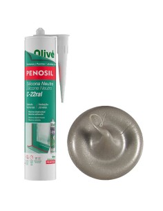 SILICONA NEUTRA C-22 Aluminio 9007 300ML