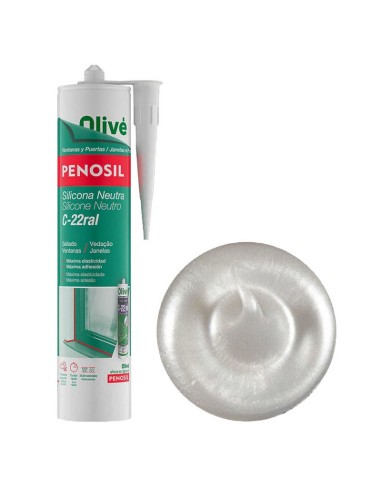 SILICONA NEUTRA C-22 PLATA  300ML