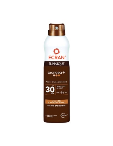 ECRAN SUNNIQUE BRONCEA+ ACEITE BRUMA F30