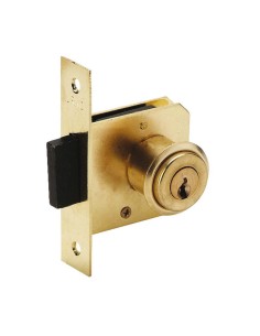 CERRADURA N.22 DE 30 MM LATONADA 2