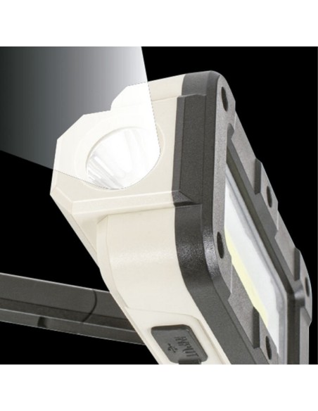 LINTERNA COB MULTIPOSIC.RECARG.380LM.