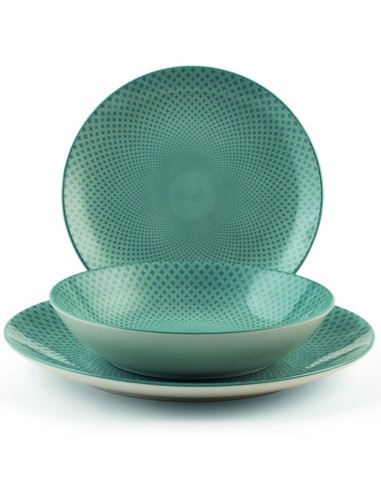 VAJILLA 18 PIEZAS COUPE AURORA