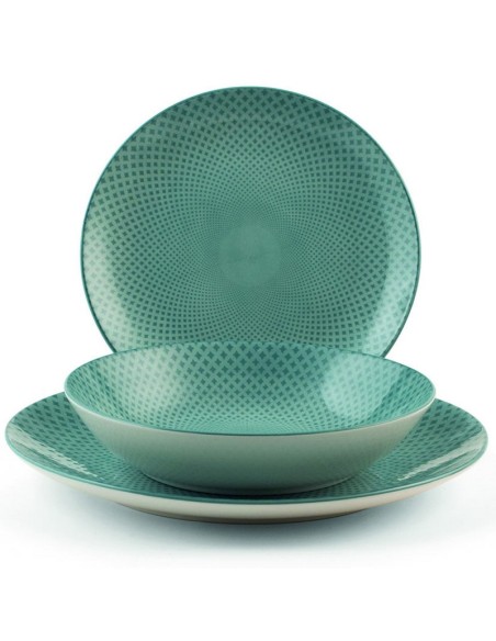 VAJILLA 18 PIEZAS COUPE AURORA