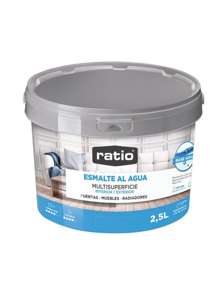 ESMALTE ACRIL.BTE MULT. BL.RATIO 2.5L