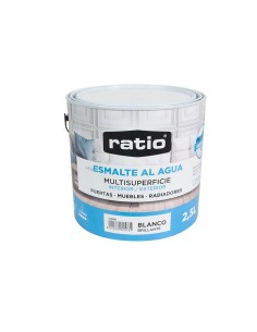 ESMALTE ACRIL.BTE MULT. BL.RATIO 2.5L 2