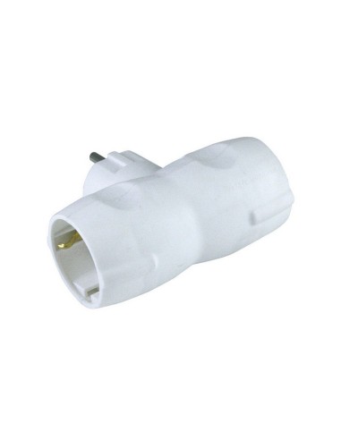 ADAPTADOR DOBLE SCHUKO 16A 250V