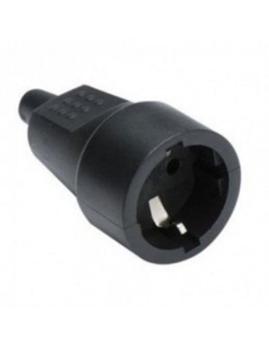 BASE GOMA 16A 230V NEGRO