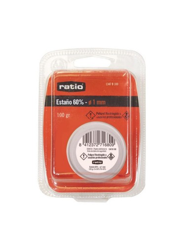 ESTAÑO BOB.60% 1MM.100GR.